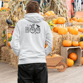 Hey & Bye Boo Halloween Bat en Web Hoodie