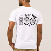 Hey & Bye Boo Halloween Bat en Web T-shirt (Achterkant)