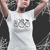 Hey & Bye Boo Halloween Bat en Web Tri-Blend Shirt