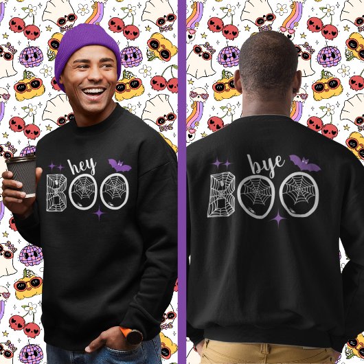 Hey & Bye Boo Halloween Bat en Web Trui