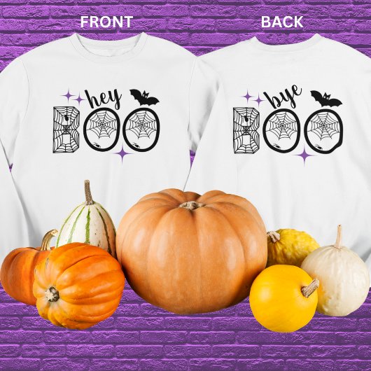 Hey & Bye Boo Halloween Bat en Web Trui
