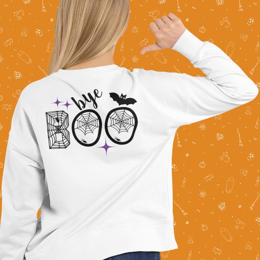 Hey & Bye Boo Halloween Bat en Web Trui