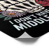 Hey Cancer I Don't Have Enough Middle Fingers For Poster (Hoek)