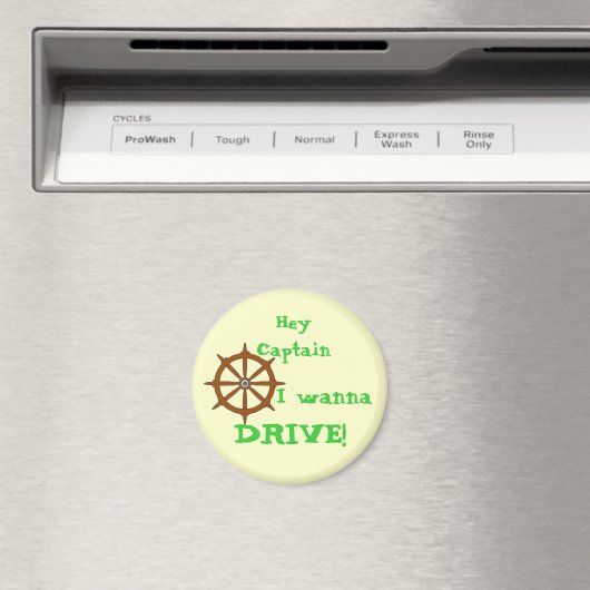 Hey Captain Yellow Magneet (Insitu (Vaatwasser))