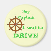 Hey Captain Yellow Magneet (Voorkant)