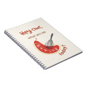 Hey Chef – Recipe Journal for Everyday Cooking Notitieboek (Rechterzijde)