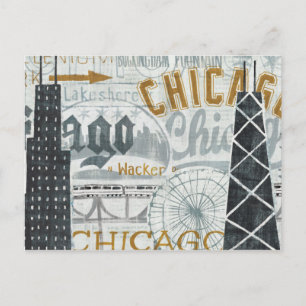 Hey Chicago  Briefkaart