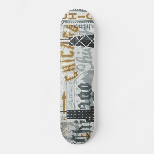 Hey Chicago Skateboard (Voorkant)