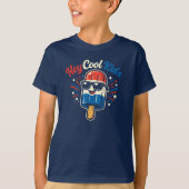 Hey Cool Kids | 4th of July Kid’s T-shirt (Voorkant)