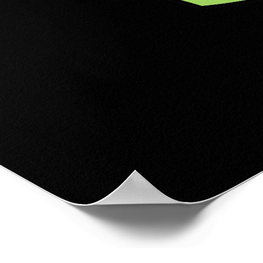 Hey Cu-Tea Funny Boba Tea Pun Dark BG Poster (Hoek)