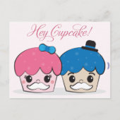 Hey Cupcake Briefkaart (Voorkant)