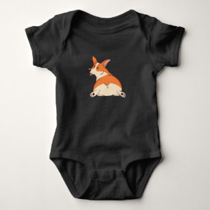 Hey Cutie Comic Corgi Fun Romper