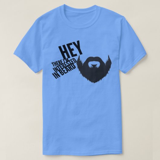 Hey daar ben ik geïnteresseerd in baard t-shirt (Design voorkant)