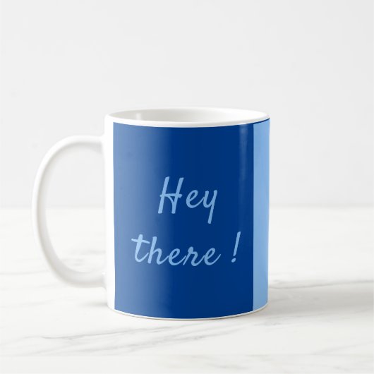 Hey daar grappige foto van de Giraffe met tekst Koffiemok (Links)