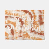 Hey Daar Pumpkin | Autumn Tie Dye Deurmat (Voorkant)