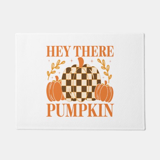 Hey Daar Pumpkin Deurmat (Voorkant)