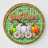 Hey Daar Pumpkin Grote Klok (Voorkant)