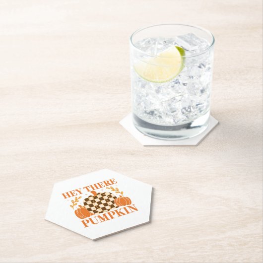 Hey Daar Pumpkin Kartonnen Onderzetters (Insitu)