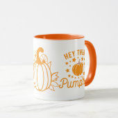 Hey Daar Pumpkin Mok (Voorkant rechts)