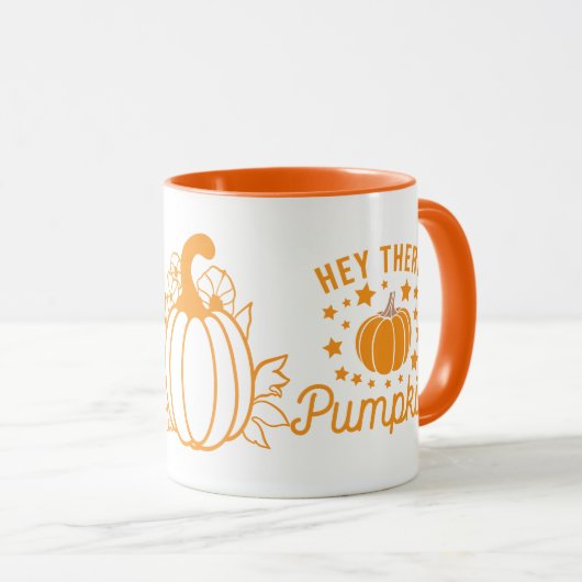 Hey Daar Pumpkin Mok (Voorkant rechts)