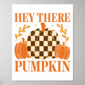 Hey Daar Pumpkin Poster (Voorkant)