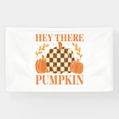 Hey Daar Pumpkin Spandoek (Horizontaal)
