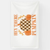 Hey Daar Pumpkin Spandoek (Verticaal)