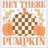 Hey Daar Pumpkin Sticker (Vel)