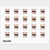 HEY DEBIEL RONDE STICKER (Vel)