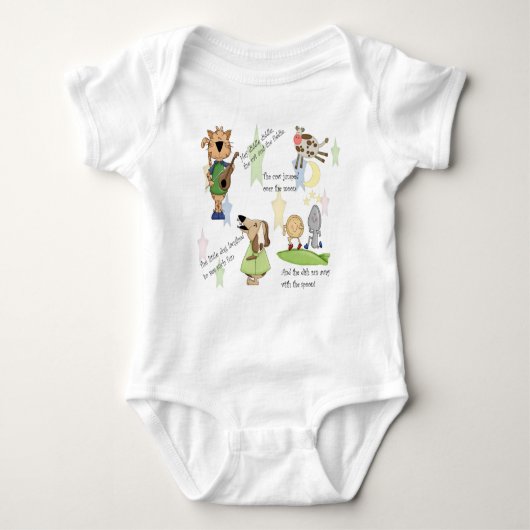 Hey Diddle Diddle - Baby Creeper Romper (Voorkant)