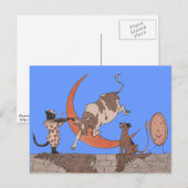 Hey Diddle Diddle Briefkaart (Voorkant / Achterkant)