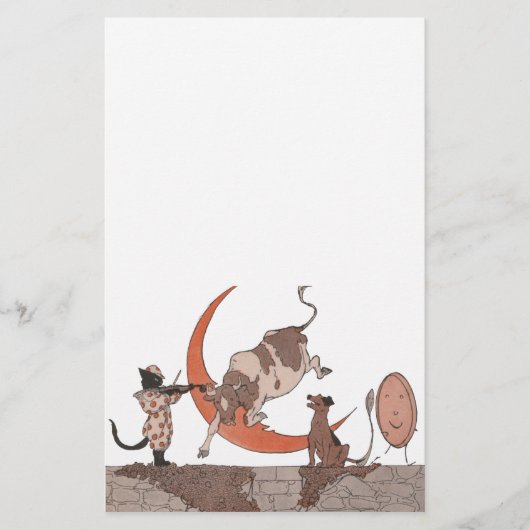 Hey Diddle Diddle Briefpapier (Voorkant)