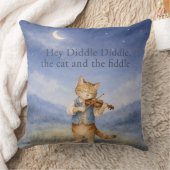 Hey Diddle Diddle Cat and Fiddle Storybook Nursery Kussen (Deken)