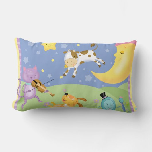 Hey Diddle Diddle Lumbar Pillow Kussen (Voorkant)