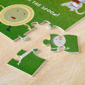 Hey Diddle Diddle Nursery Rhyme Puzzle Legpuzzel (Zijkant)