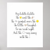 Hey Diddle Diddle Poster (Voorkant)