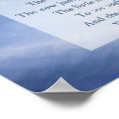 Hey Diddle Diddle Rijmpje Nachtelijke Hemel Print (Hoek)