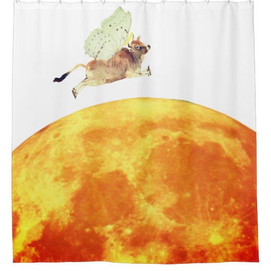 Hey Diddle Diddle Shower Curtain Douchegordijn (Voorkant)