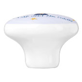 Hey Diddle Diddle - The Cat and the Fiddle Cera Keramische Knop (Zijkant)