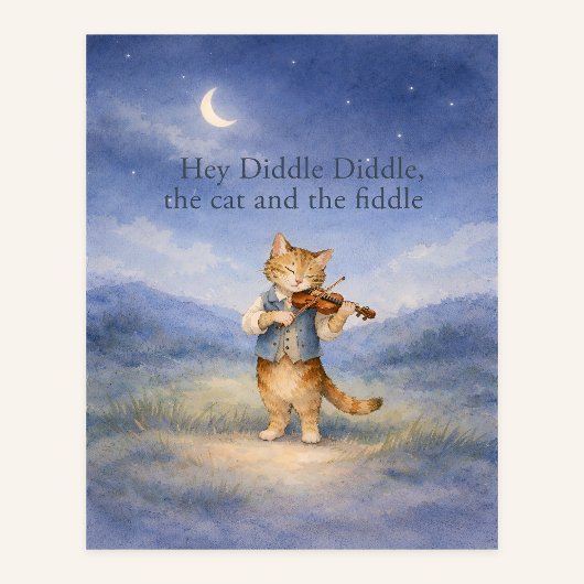 Hey Diddle Diddle – The Cat and the Fiddle Poster
