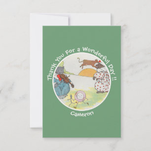 Hey Diddle Diddle Verjaardagsfeest Collectie Bedankkaart