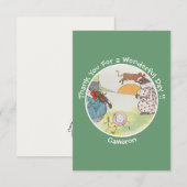 Hey Diddle Diddle Verjaardagsfeest Collectie Bedankkaart (Voorkant / Achterkant)