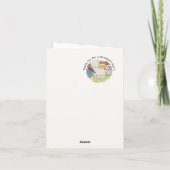 Hey Diddle Diddle Verjaardagsfeest Collectie Bedankkaart (Achterkant)