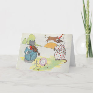 Hey Diddle The Cat en het vioolrijm Kaart