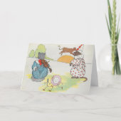 Hey Diddle The Cat en het vioolrijm Kaart (Voorkant)