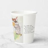 Hey Diddle The Cat en het vioolrijm Papieren Bekers (Links)