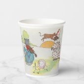 Hey Diddle The Cat en het vioolrijm Papieren Bekers (Voorkant)