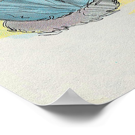 Hey Diddle The Cat en het vioolrijm Poster (Hoek)