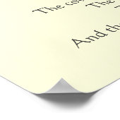 Hey Diddle The Cat en het vioolrijm Poster (Hoek)