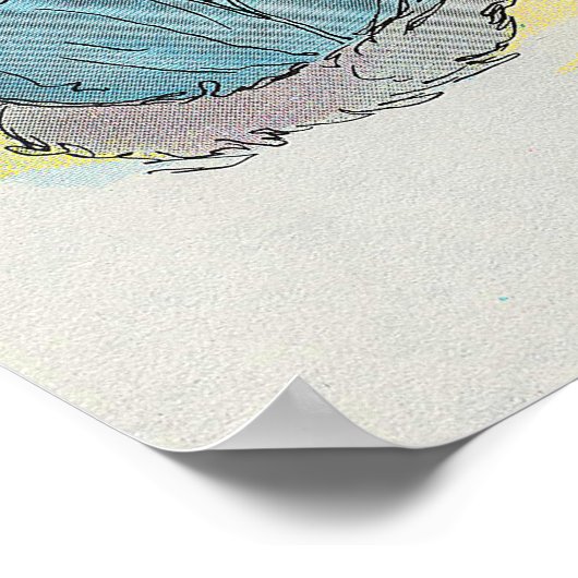 Hey Diddle The Cat en het vioolrijm Poster (Hoek)